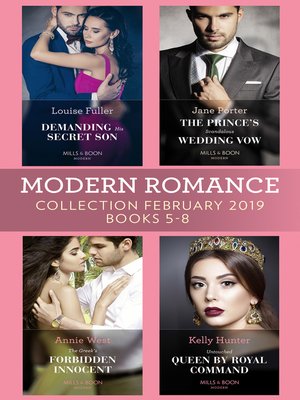 cover image of Modern Romance February Books 5-8